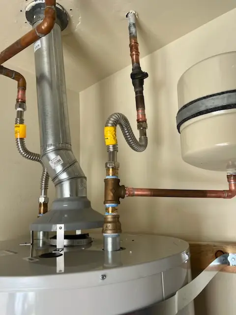 Water heater installation and plumbing repair in Gardenville